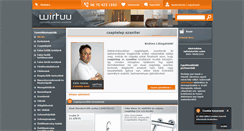 Desktop Screenshot of csaptelep-szaniter.hu
